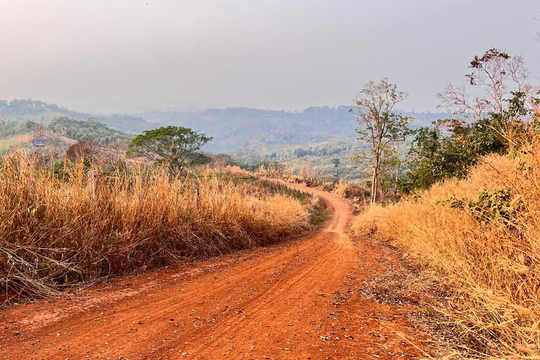 Aventura de 21 dias no Camboja de motocicleta