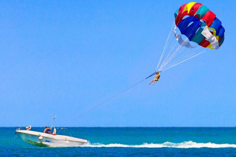 Punta Cana Parasailing plus a visit to the artisan market in Punta Cana Parasailing in Punta Cana plus a visit to the craft market in Punta Cana