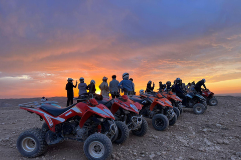 Desde Marrakech: tour en quad por el desierto de Agafay con traslado