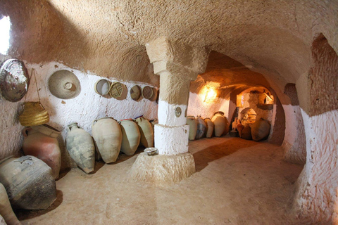 Excursão ao sul da Tunísia com almoço e vila na caverna de Star Wars