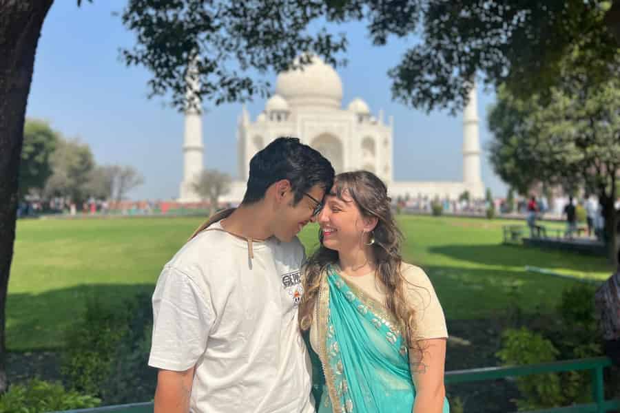Delhi: Taj Mahal bei Sonnenaufgang & Agra – private Tour mit Guide. Foto: GetYourGuide