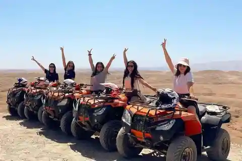 Agadir: Quad Bike Tour Safari with a Crocopark Ticket
