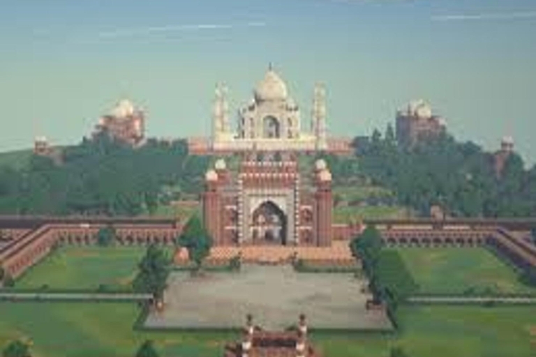 Visite guidée du Taj Mahal et du Fort d'Agra avec guideOption standard