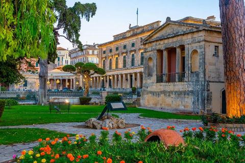 Kavos: Corfu Old Town Night Tour with Transfer