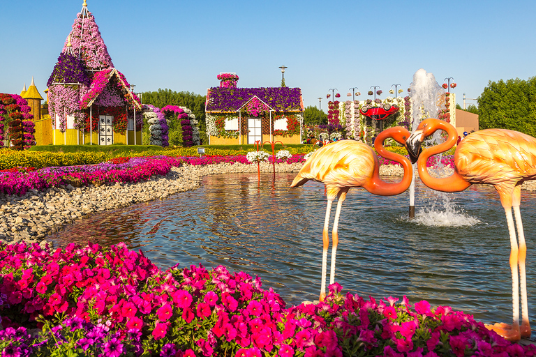 Dubai: Inträdesbiljett till Miracle Garden med transfer till hotelletDubai: Inträdesbiljett till Miracle Garden &amp; privat transfer till hotellet