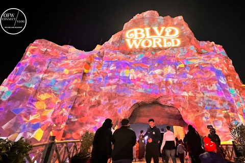 Riyadh: Boulevard World Tour and Saudi Meal Boulevard tour (Private