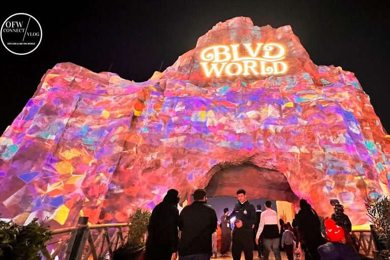 Riyadh: Boulevard World Tour and Saudi Meal Boulevard tour (Private