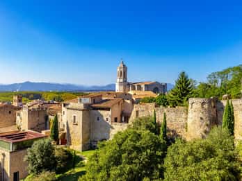 Visite privée de Gérone et des villages médiévaux au départ de Barcelone