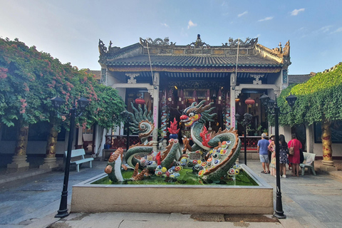 Da Nang: El pueblo de los cocos en barco cesto y el casco antiguo de Hoi An