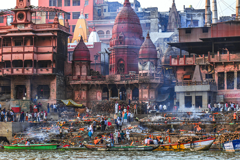 Varanasi : Croisière commentée sur le Gange et visite de Sarnath