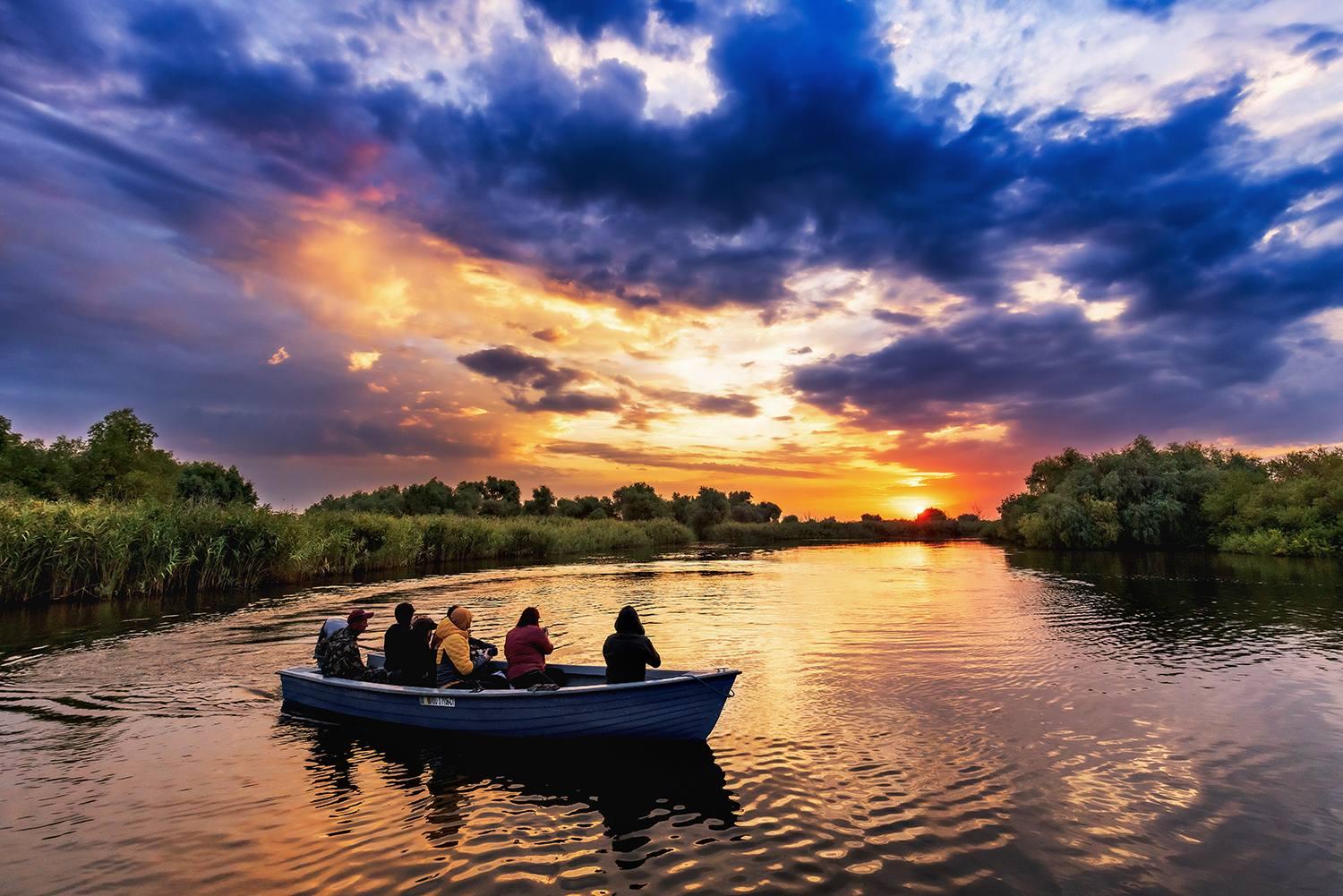 Tulcea: Authentische Bootstour im Donaudelta zum Dorf Mila 23