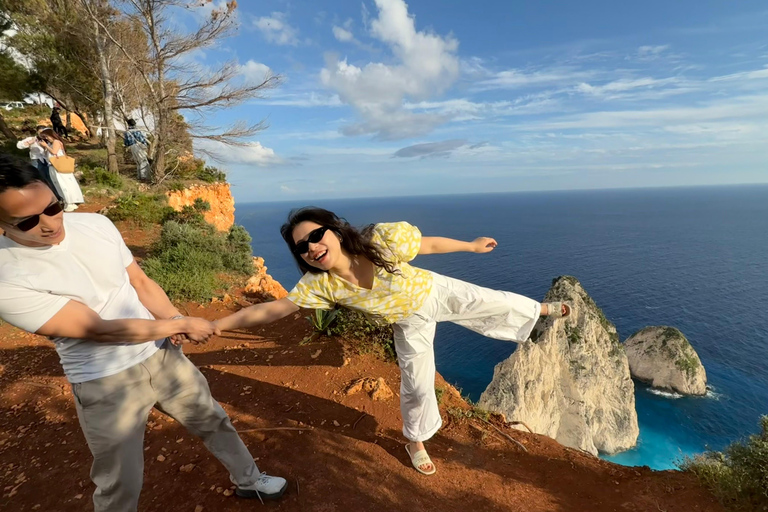 Zakynthos: Sunset Tour with Drone Photos and Polaroids