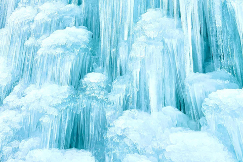 Cheongyang Ice Fountain Festival with Strawberry Picking Depart from Myeongdong Station Exit 3