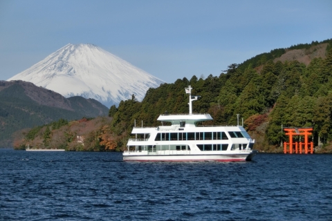 Z Tokio na Fudżi: całodniowa wycieczka i rejs w HakoneWycieczka z Matsuya Ginza z lunchem – powrót autobusem