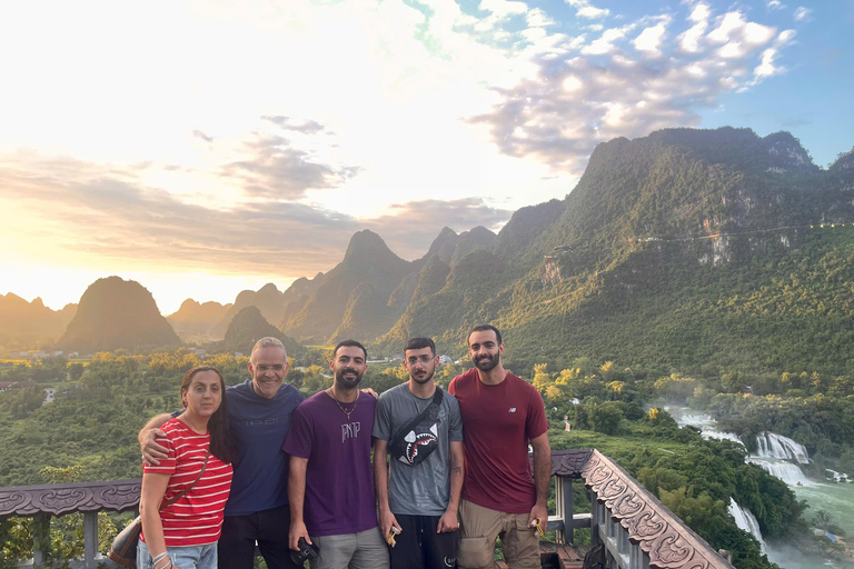 From Sapa: 3-Day Cao Bang Waterfalls & Caves Tour with Meals