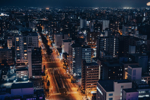 Sapporo: Illuminated Landmarks and TV Tower Night View Tour