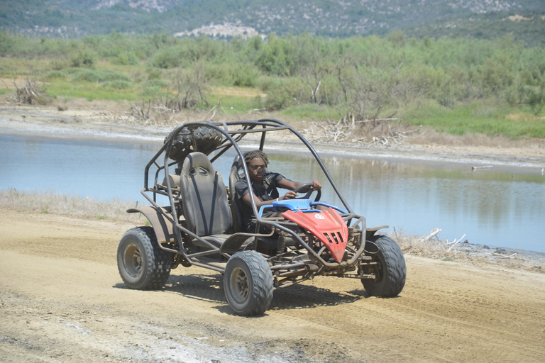 Kuşadası: Buggy Safari Tour - Dune Trails & Beach Swim Family Buggy 4 Person