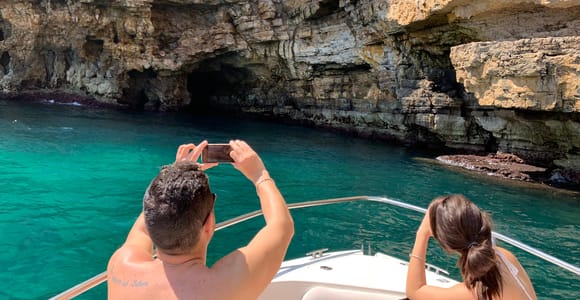 Von Bari: Bootsfahrt und Freizeit in Polignano a Mare