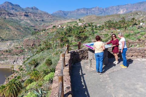 Jaskinia Gran Canaria, oaza, przygoda w czerwonym wąwozie i przytulny piknikGran Canaria Discovery Adventure Tour z piknikiem tapas