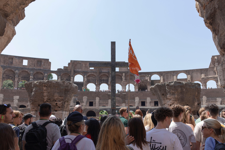 Rome : Visite guidée du Colisée, du Forum romain et de la colline Palatine