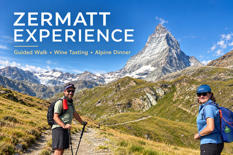 Zermatt: Guided Walking Tour with Wine Tasting & Dinner