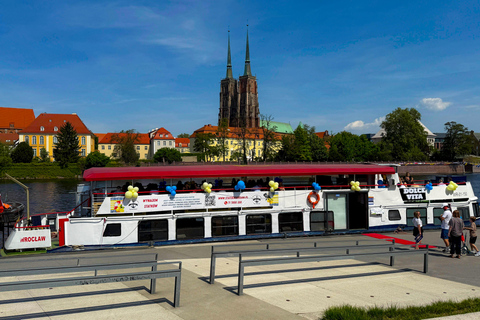 Wrocław: Odra River Boat Cruise with Audio Guide