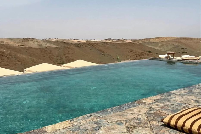 Luxury Agafay: Pool, Quad & Moroccan Lunch Desert Escape Fun lunch