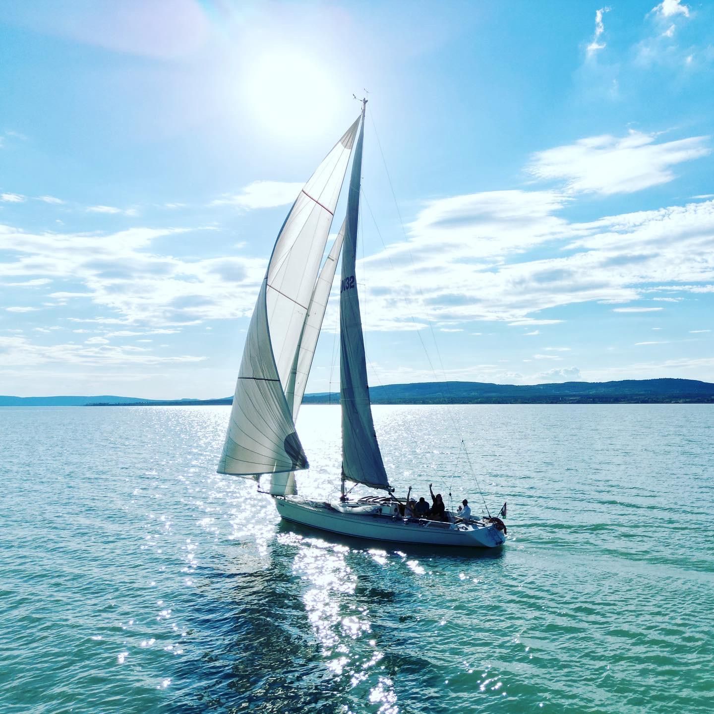 Segeln auf dem Plattensee