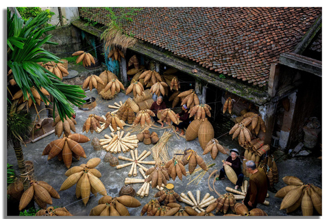 Hanoi Co Loa Citadel or Fish Trap, Soy Sauce_Incense Village Private Tour Hanoi: Co Loa Ancient Citadel Guided Tour