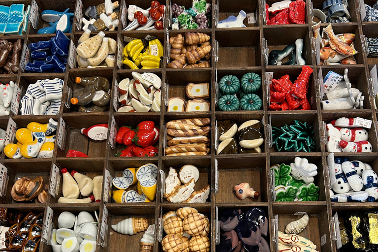 Visite à pied des meilleures rues commerçantes de Tokyo consacrées à la nourriture.