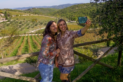 Desde Florencia: tour privado de medio día por Chianti y degustación de vinos