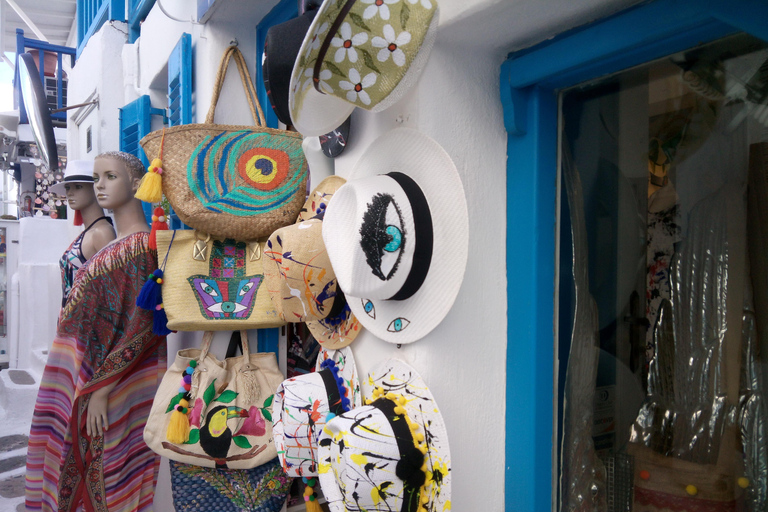 Tour de compras em Mykonos - exclusivo e particular