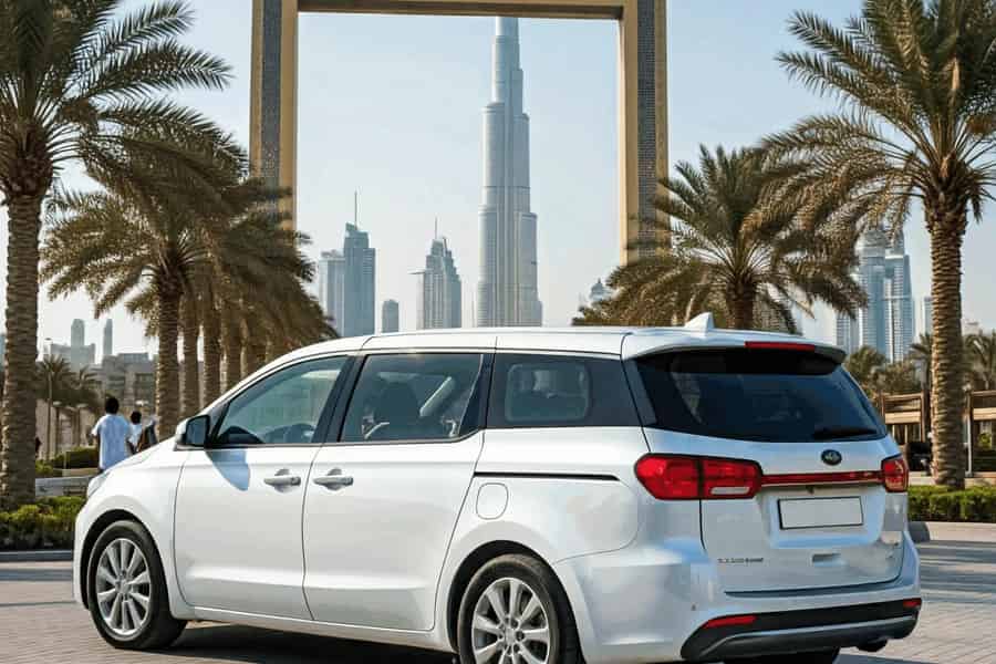 Dubai/Abu Dhabi: Ganztägiger privater Transfer mit Fahrer. Foto: GetYourGuide