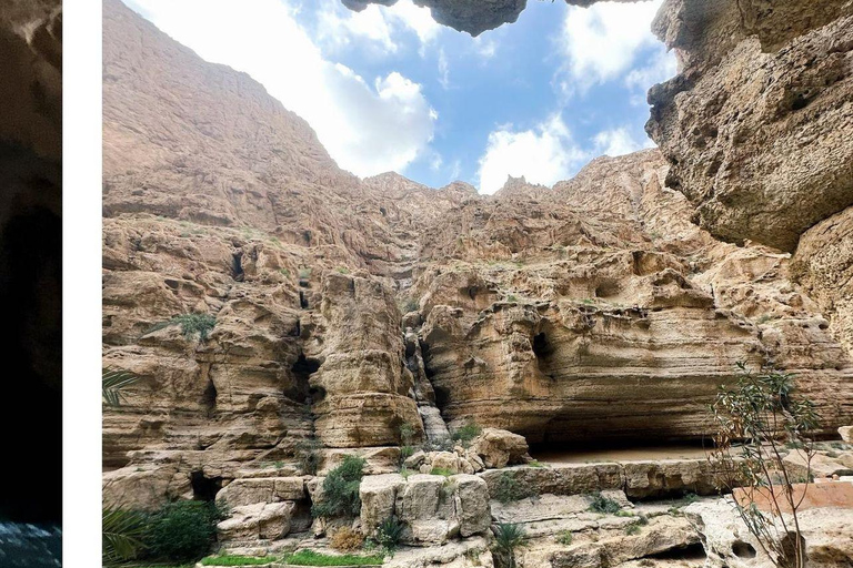 Au départ de Mascate : visite privée du Wadi Shab et du gouffre de BimmahVisite privée d'une jounée à Wadi Shab et Bimmah SinkHole Tour