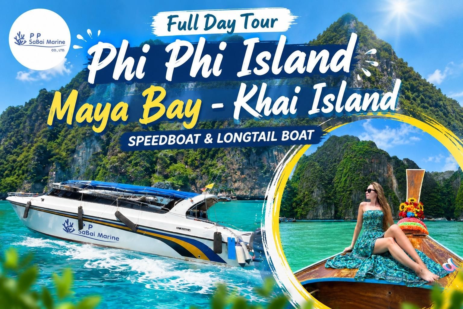 Ko Phi Phi: Schnorcheltour mit Schnellboot & Langheckboot
