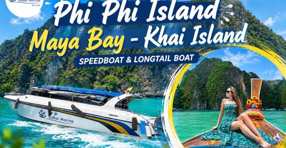 Phi Phi Island: Speedboat & Longtail Boat Snorkeling Tour