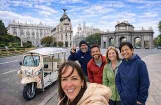 Madrid im Tuktuk: Panoramatour zu den ikonischsten Orten von Madrid