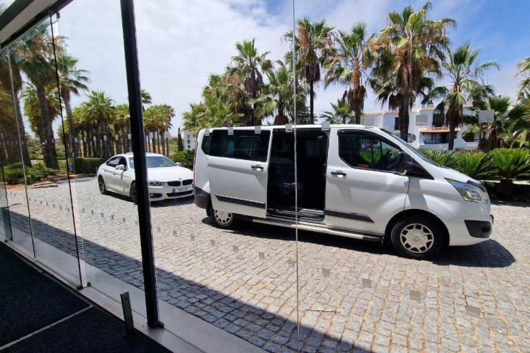 Transferts privés de l'aéroport de Faro à AlbufeiraTransferts privés de l'aéroport de Faro