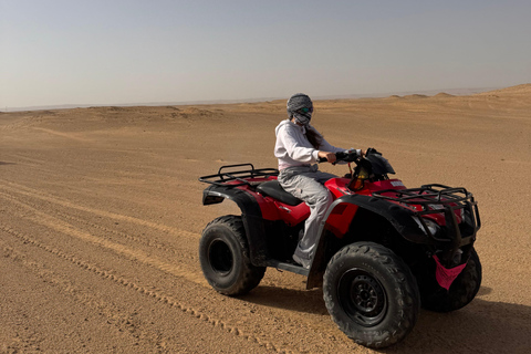 Fayoum: Qarun Sahara Safari With( ATV ) Quad bike From Cairo Private 4 Hours Quad Included Tickets
