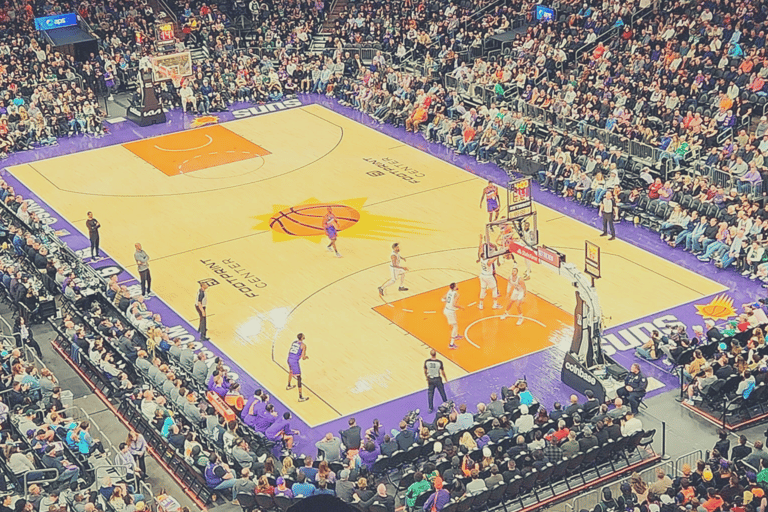 Phoenix: Phoenix Suns Basketball Game Ticket Regular Seats: High to Mid-Tier