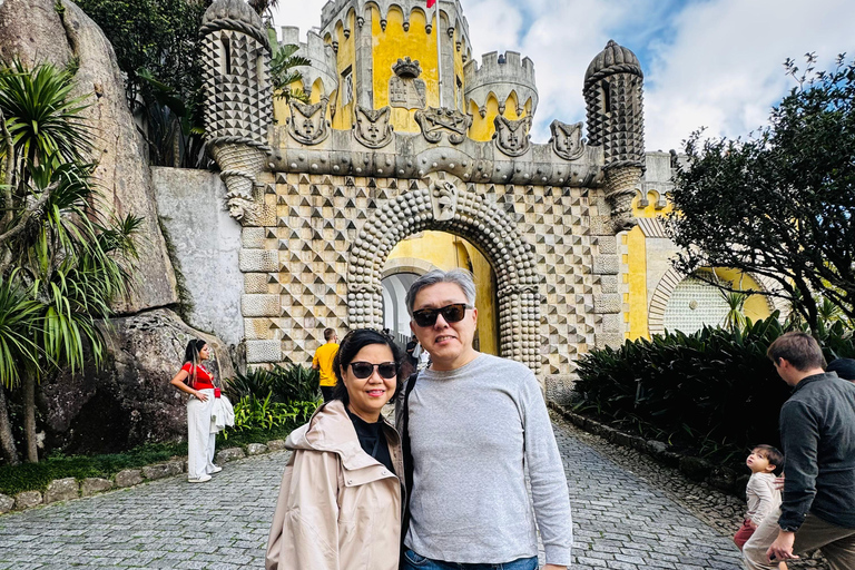 Sintra tour Pena Palace, Moorish, Regaleira & Cabo da Roca Small Group Tour