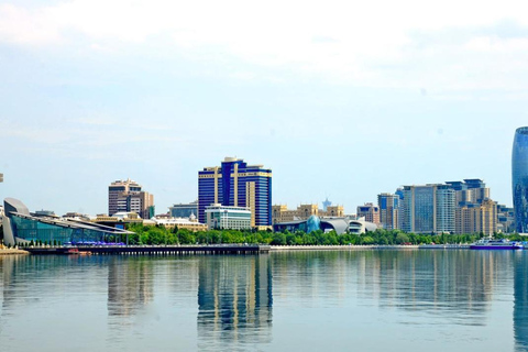 Baku: Caspian Sea Boat Tour with City Skyline Views Baku: Caspian Sea Sightseeing Cruise - Business Class