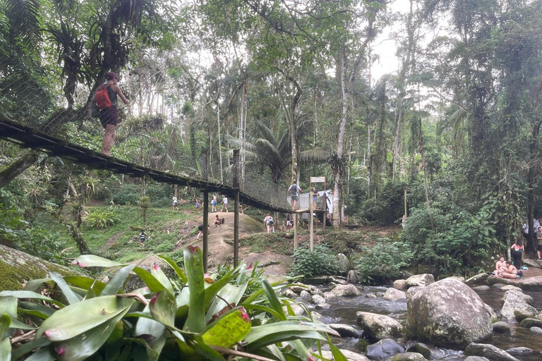 Paraty: destylarnia Engenho D'Ouro z degustacją i wodospadami