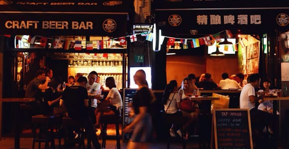 Shanghai: Craft Beer Verkostung in der ehemaligen französischen Konzession