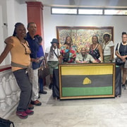 Boti Falls, Umbrella Rock, Aburi Gardens & Cocoa Farm Tour