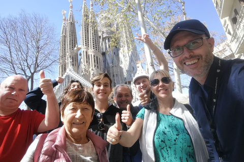 Visite privée de Barcelone avec la Sagrada Familia