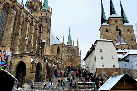 Visita al mercado de Navidad y a la ciudad de Erfurt