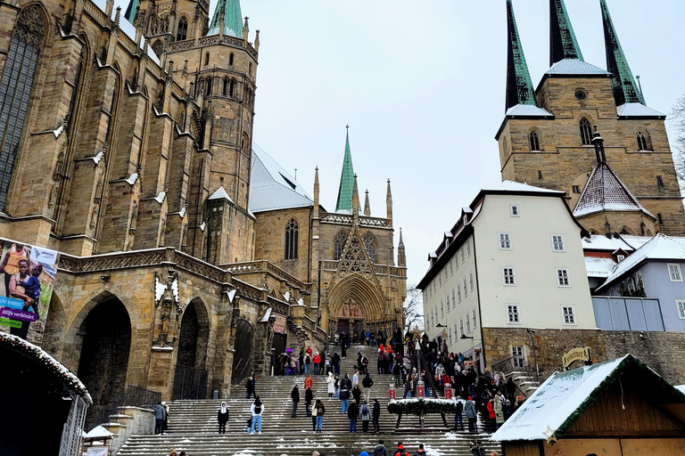 Visite du marché de Noel et de la ville d&#039;Erfurt