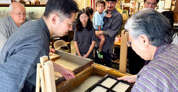 Tokyo Asakusa : Handmade Japanese Paper Workshop