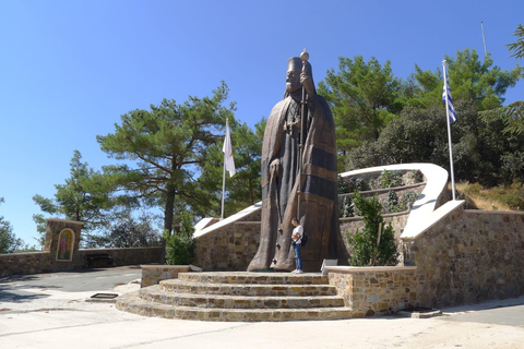 From Larnaca: Troodos Highlights Kykkos, Throni & Kakopetria